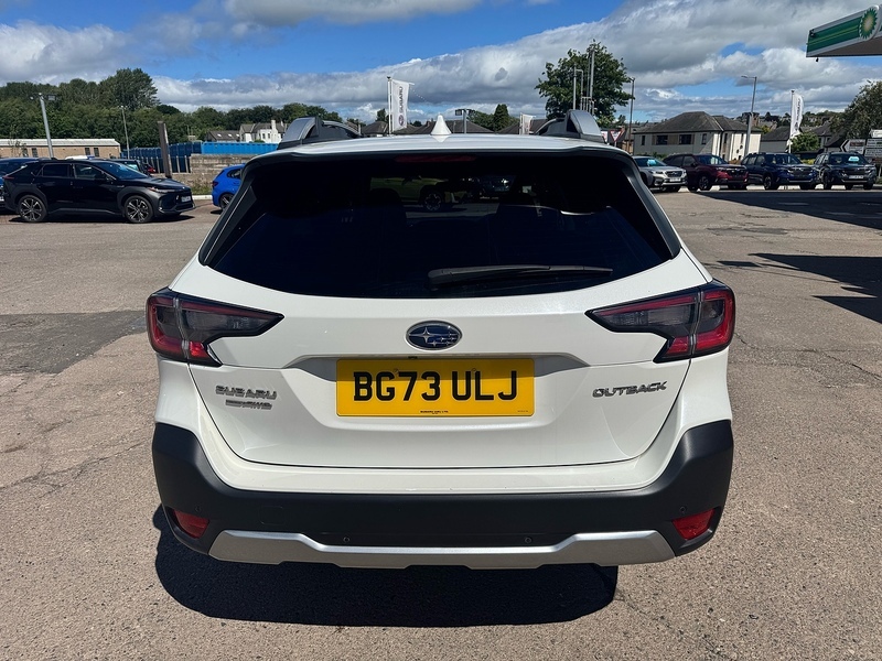 Subaru Outback I Touring White #5