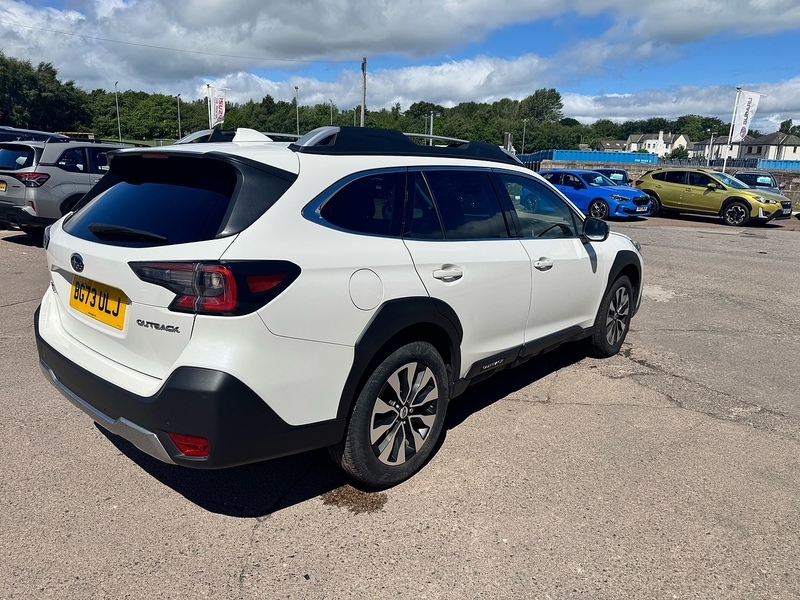 Subaru Outback I Touring White #4