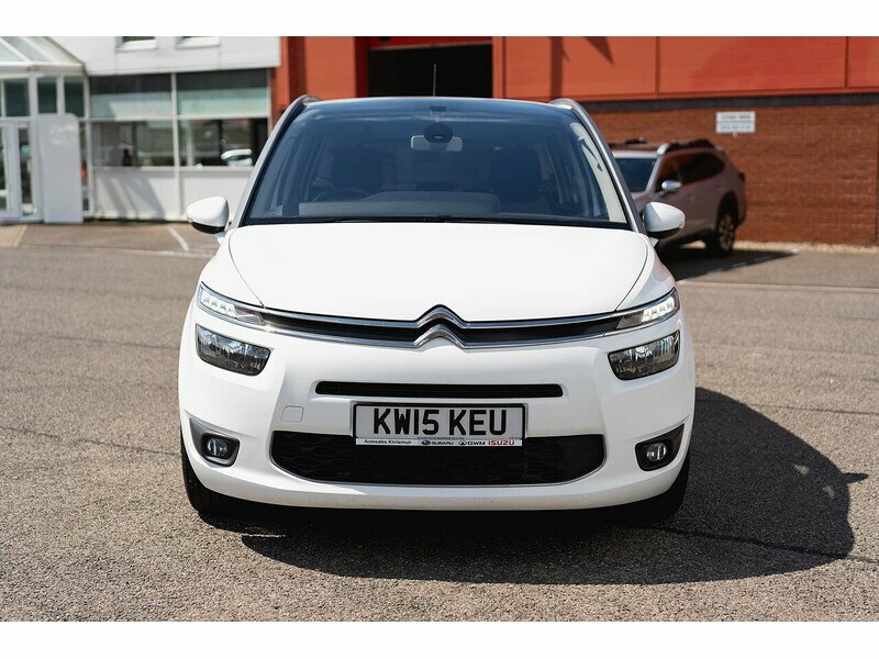 Citroen Grand C4 Picasso Bluehdi Exclusive White #4