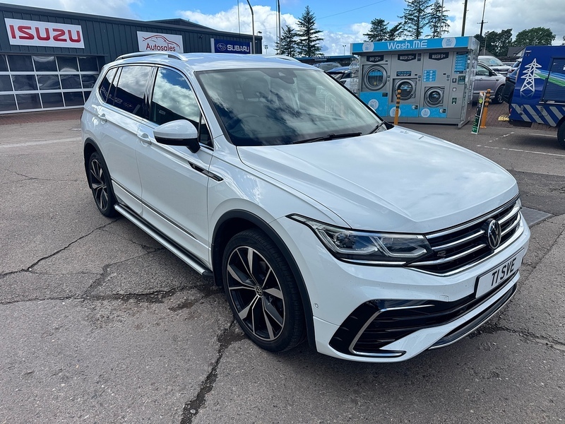 Volkswagen Tiguan Allspace Tdi R-line White