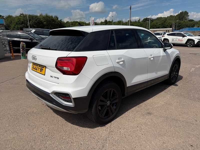 Audi Q2 Tfsi Sport White #3