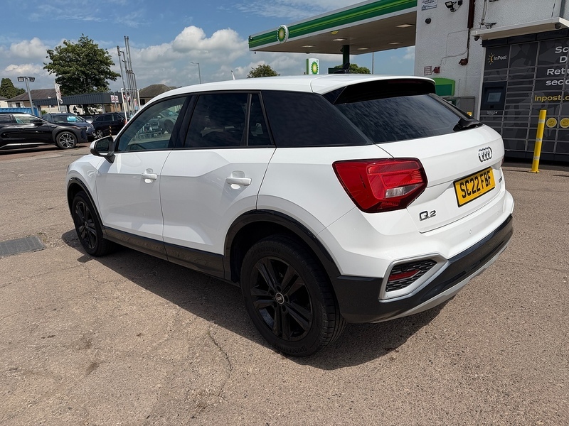 Audi Q2 Tfsi Sport White #5