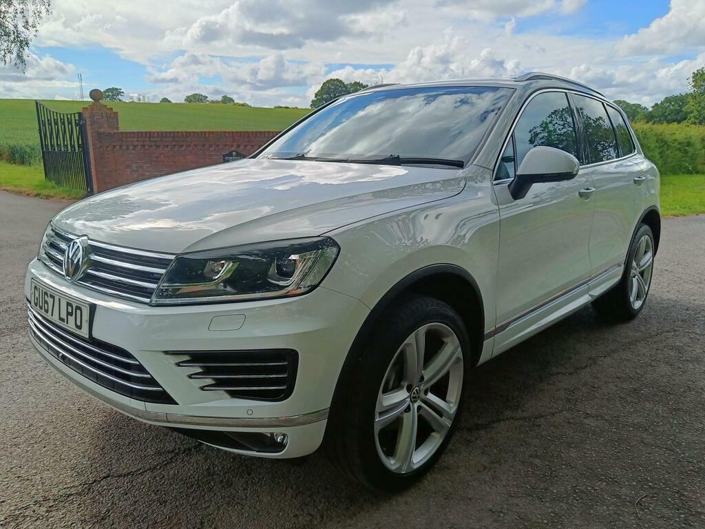 Volkswagen Touareg 3.0 Tdi V6 R-line Plus Tiptronic 4Wd Euro 6 S S White #6