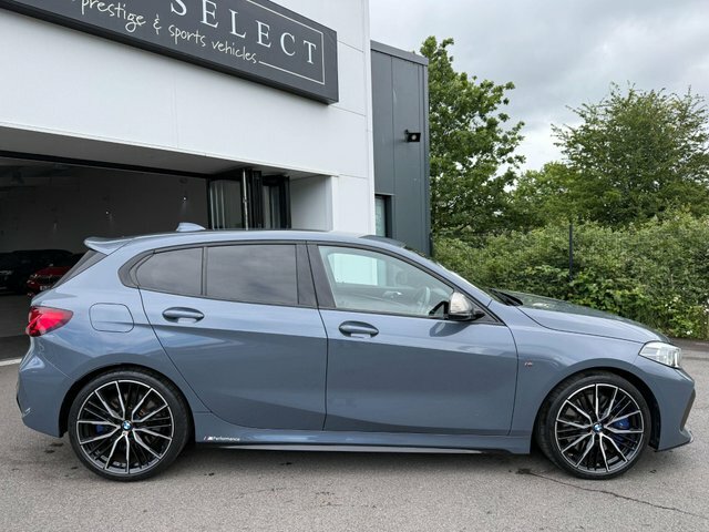 BMW 1 Series M135i Hatchback YE70FBO Grey #2