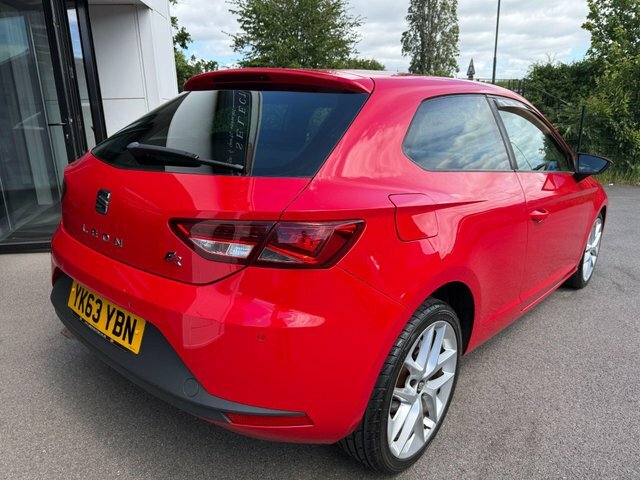 Seat Leon Tdi Cr Fr Sport YK63YBN Red #3