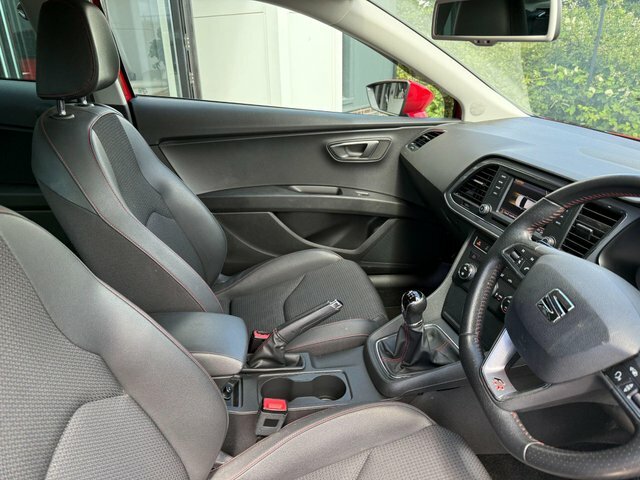 Seat Leon Tdi Cr Fr Sport YK63YBN Red #6