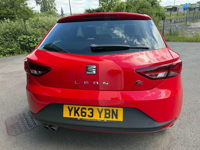 Seat Leon Tdi Cr Fr Sport YK63YBN Red #5