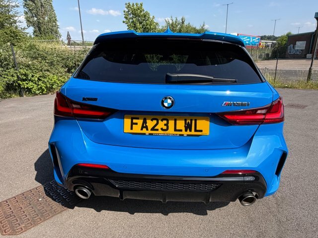 BMW 1 Series M135i Hatchback Blue #5