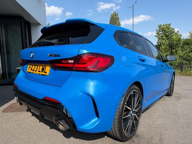 BMW 1 Series M135i Hatchback Blue #3