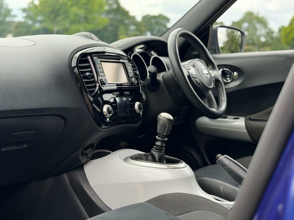 Nissan Juke 1.2 Dig-t N-connecta Euro 6 Ss BD67VGK Blue #6