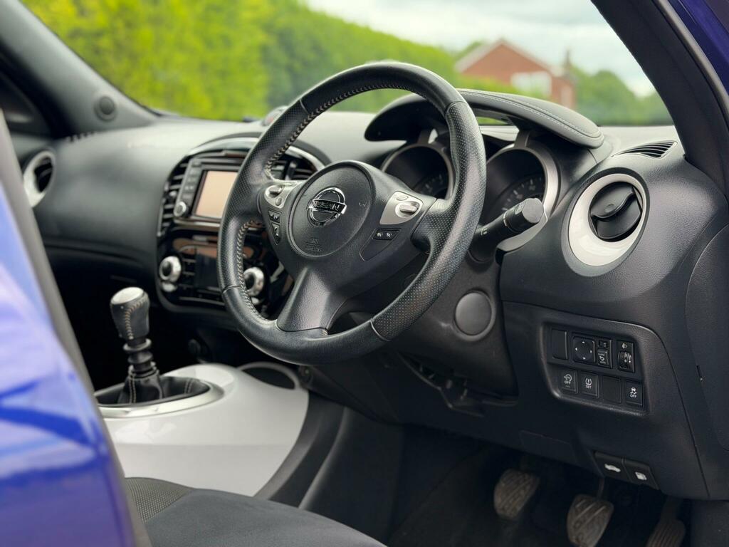 Nissan Juke 1.2 Dig-t N-connecta Euro 6 Ss BD67VGK Blue #3