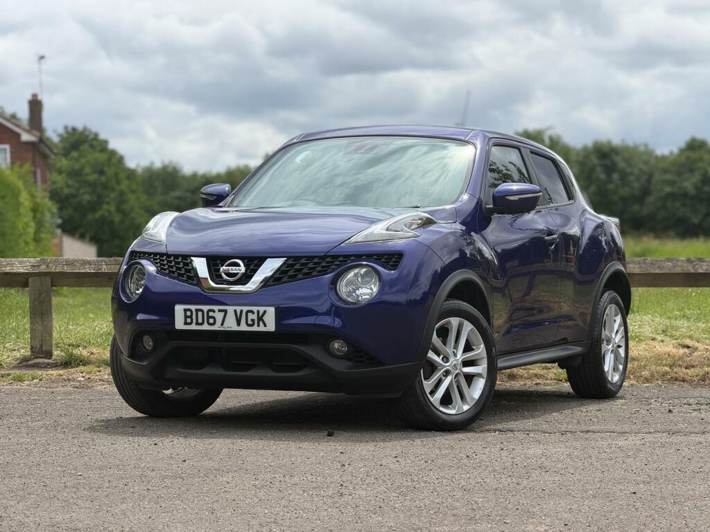 Nissan Juke 1.2 Dig-t N-connecta Euro 6 Ss BD67VGK Blue #4