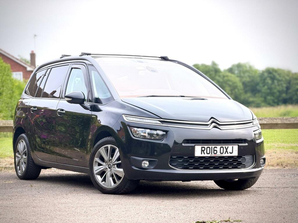 Citroen Grand C4 Picasso 1.6 Bluehdi Exclusive Euro 6 Ss Black