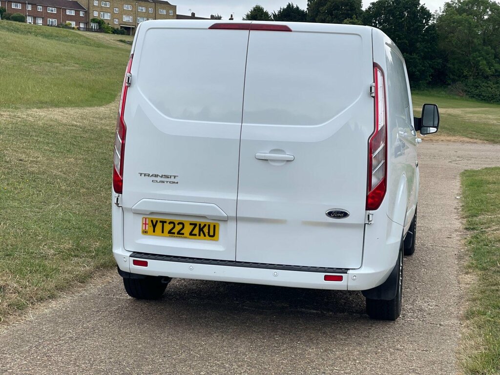 Ford Transit Custom 2.0 320 Ecoblue Limited L1 H1 Euro 6 Ss YT22ZKU White #4