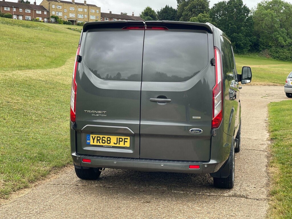 Ford Transit Custom 2.0 280 Ecoblue Limited L1 H1 Euro 6 YR68JPF Grey #4