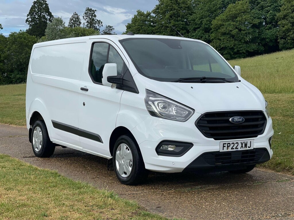 Ford Transit Custom 2.0 280 Ecoblue Trend L1 H1 Euro 6 Ss FP22XWJ White #2