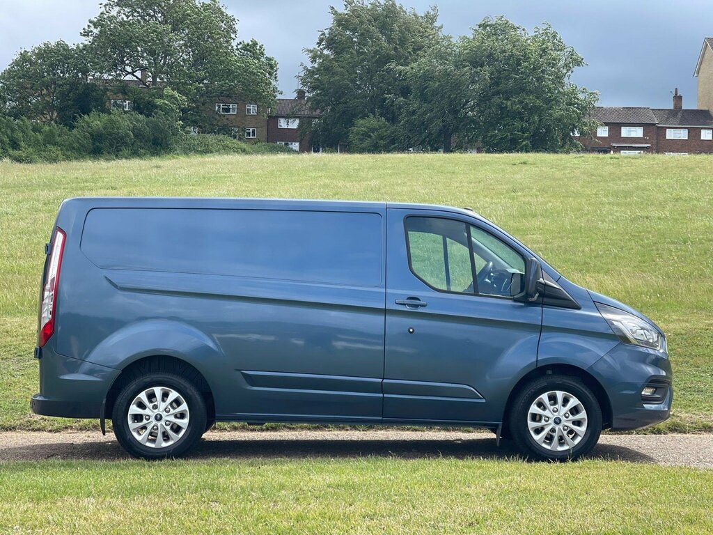 Ford Transit Custom 2.0 280 Ecoblue Limited L1 H1 Euro 6 YM18UFU Blue #3