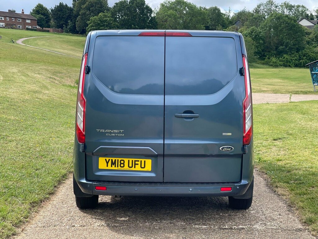 Ford Transit Custom 2.0 280 Ecoblue Limited L1 H1 Euro 6 YM18UFU Blue #5