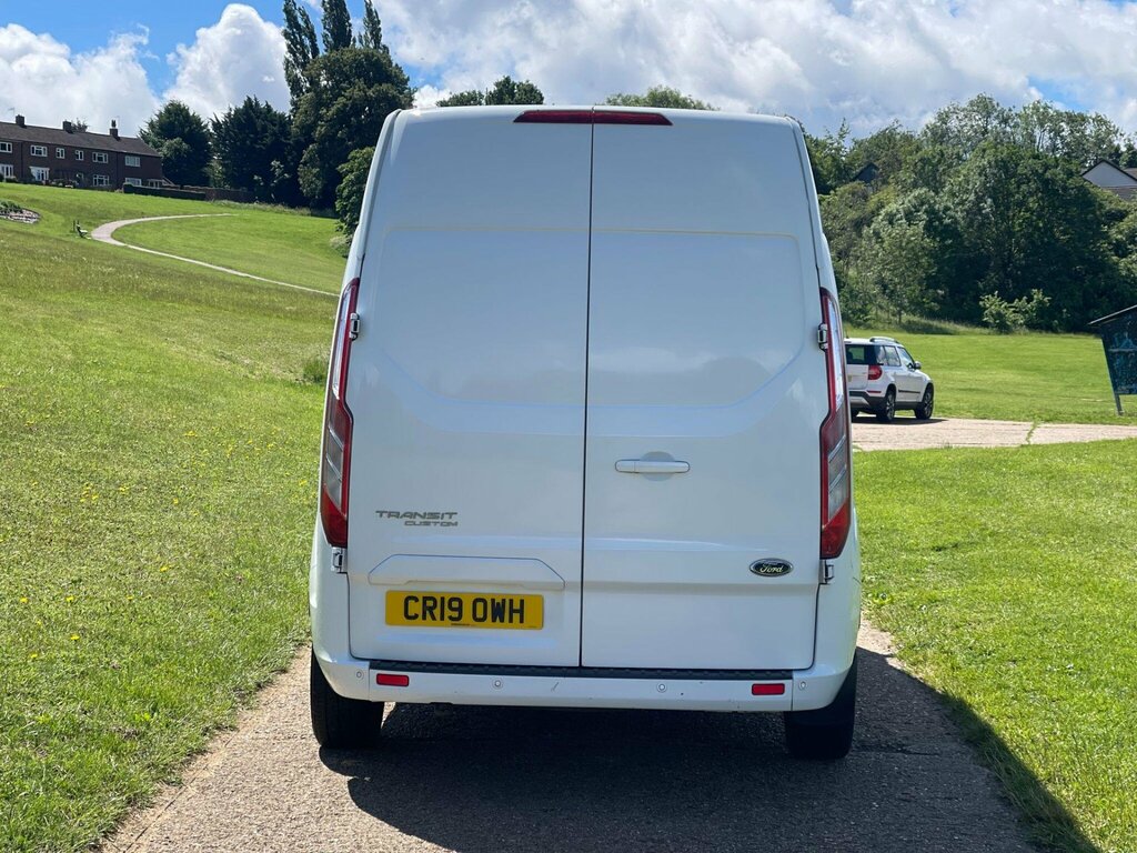 Ford Transit Custom 2.0 300 Ecoblue Limited L2 H2 Euro 6 Ss White #5