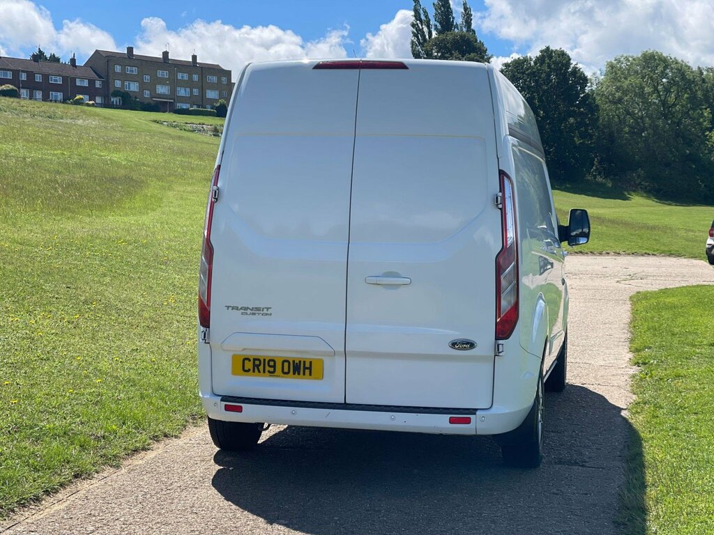 Ford Transit Custom 2.0 300 Ecoblue Limited L2 H2 Euro 6 Ss White #4