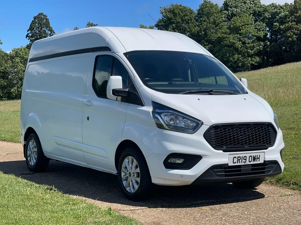 Ford Transit Custom 2.0 300 Ecoblue Limited L2 H2 Euro 6 Ss White #2