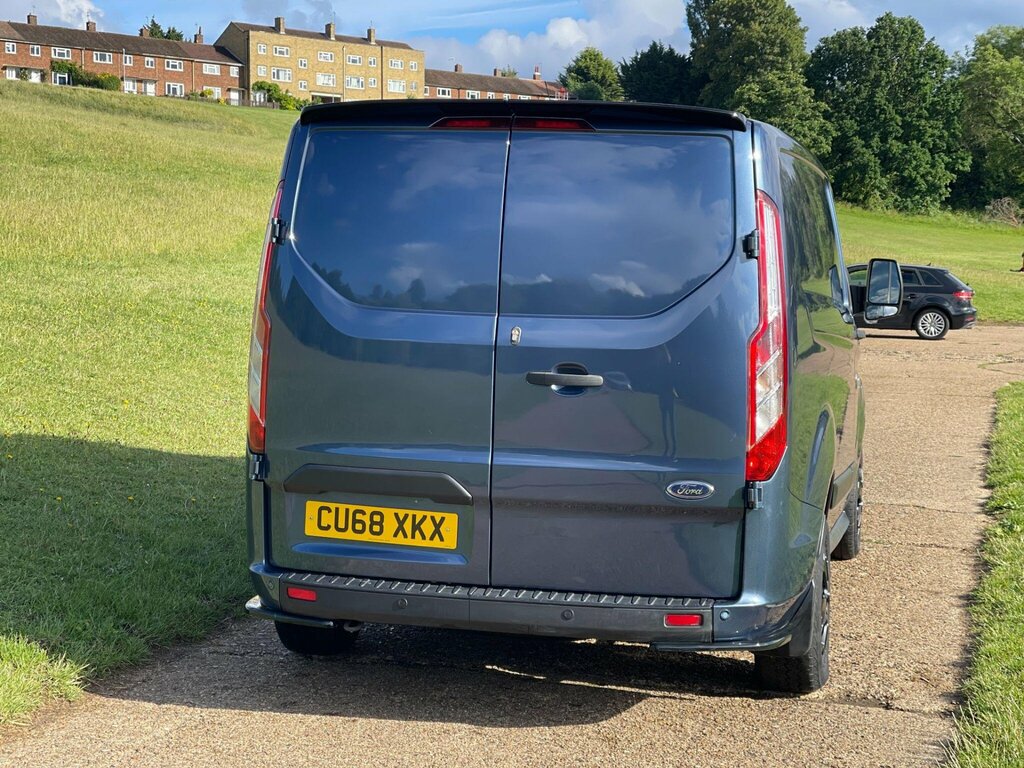 Ford Transit Custom 2.0 300 Ecoblue Trend L1 H1 Euro 6 Blue #4