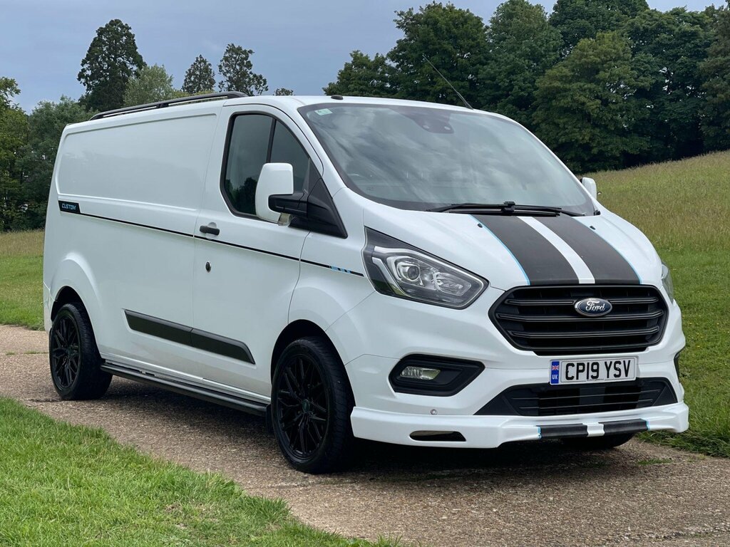 Ford Transit Custom 2.0 300 Ecoblue Trend L2 H1 Euro 6 White #2