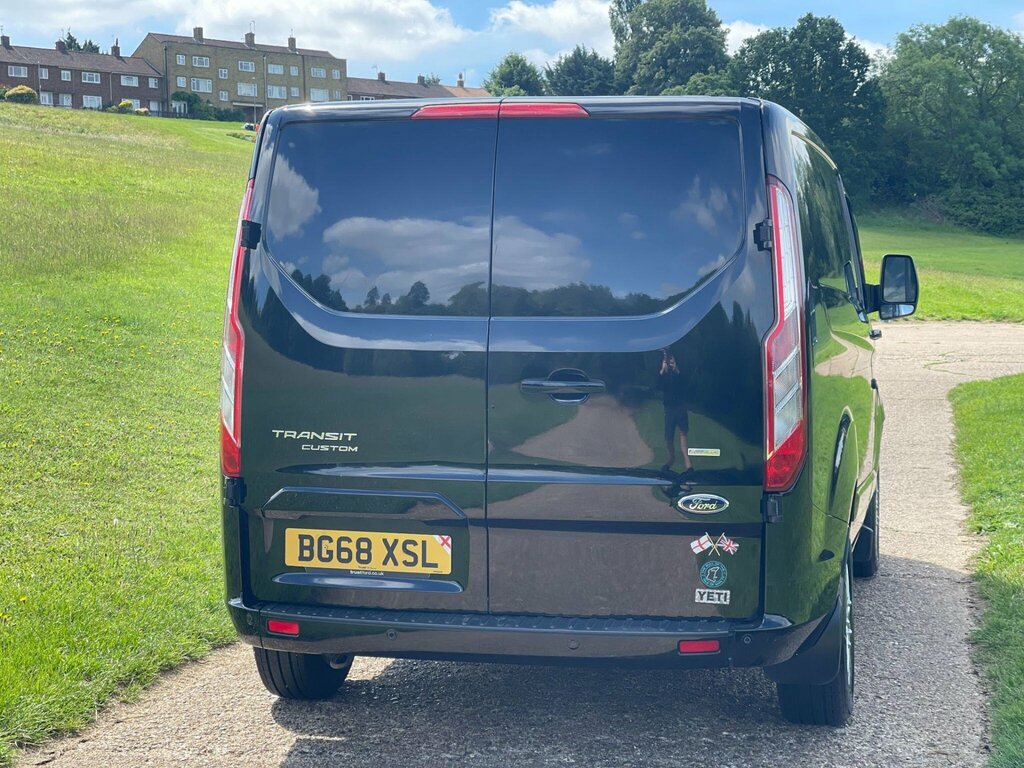 Ford Transit Custom 2.0 280 Ecoblue Limited L1 H1 Euro 6 Black #4