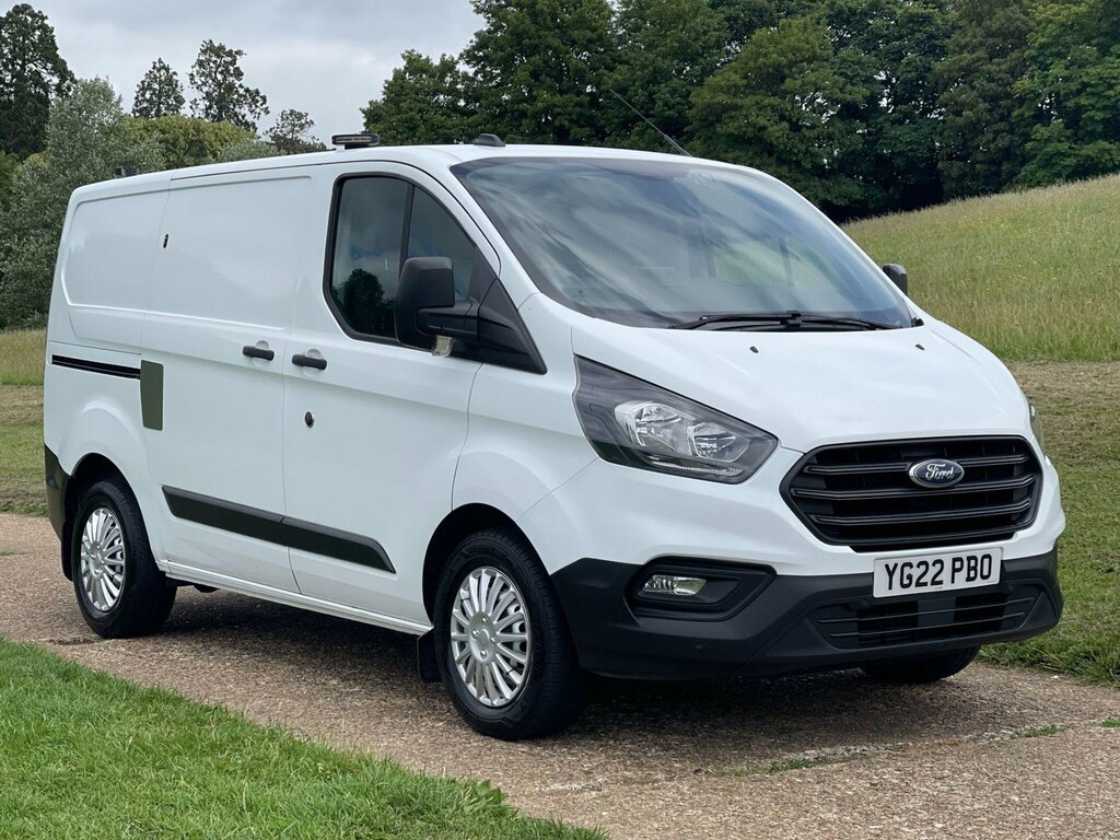 Ford Transit Custom 2.0 320 Ecoblue Leader L1 H1 Euro 6 Ss YG22PBO White #2
