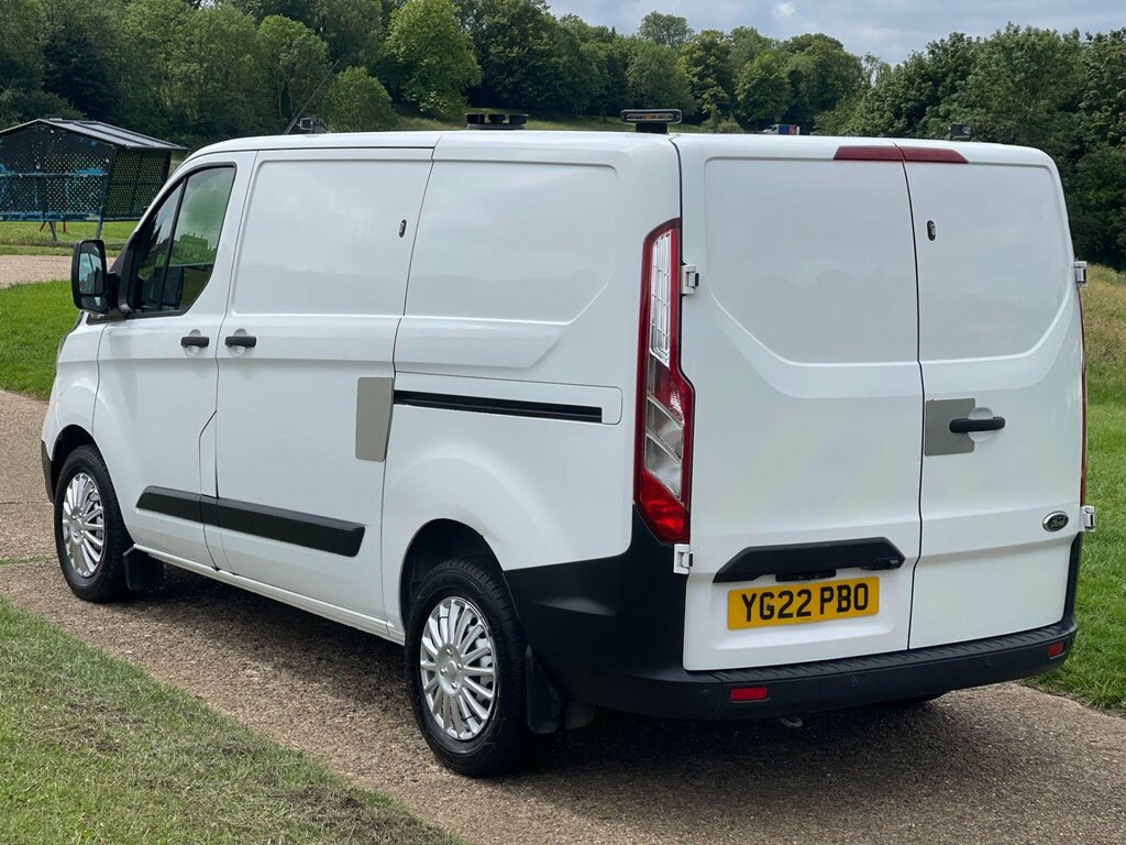 Ford Transit Custom 2.0 320 Ecoblue Leader L1 H1 Euro 6 Ss YG22PBO White #4