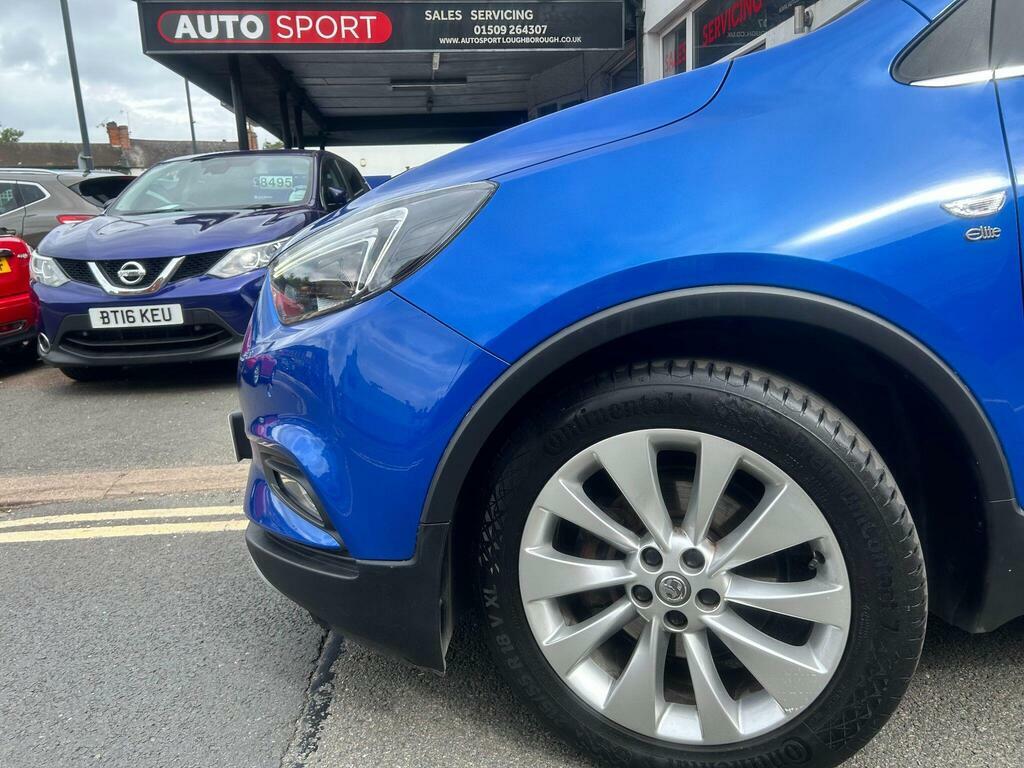Vauxhall Mokka X 1.4I Turbo Ecotec Elite Nav Euro 6 S S GK68KBE Blue #2