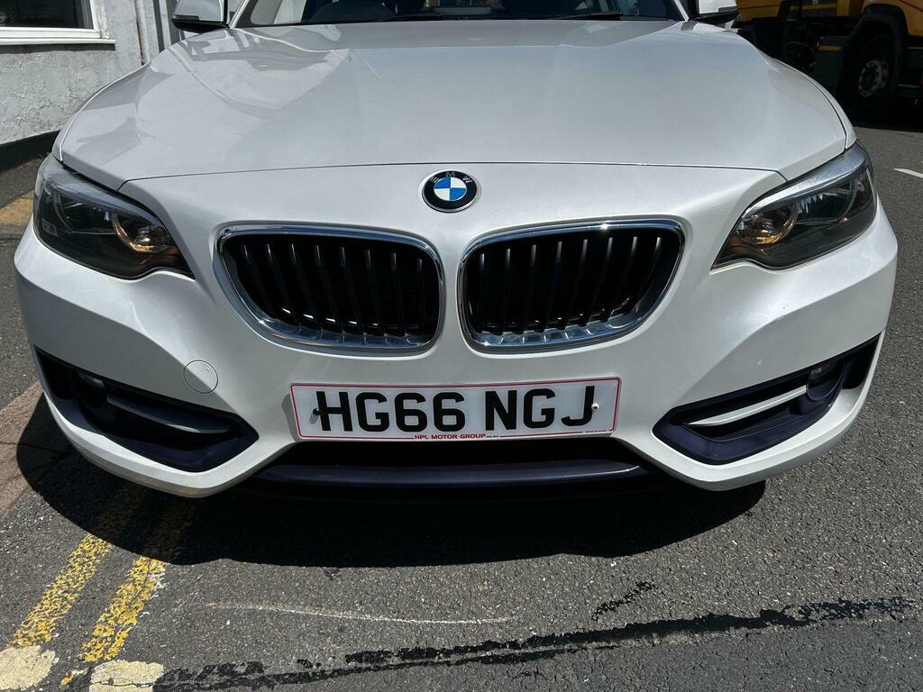 BMW 2 Series 1.5 218I Sport Euro 6 S S White #4