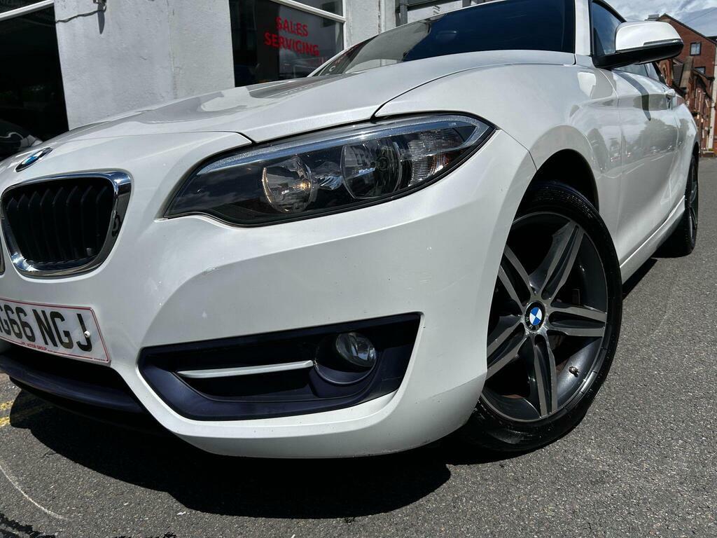 BMW 2 Series 1.5 218I Sport Euro 6 S S White #3