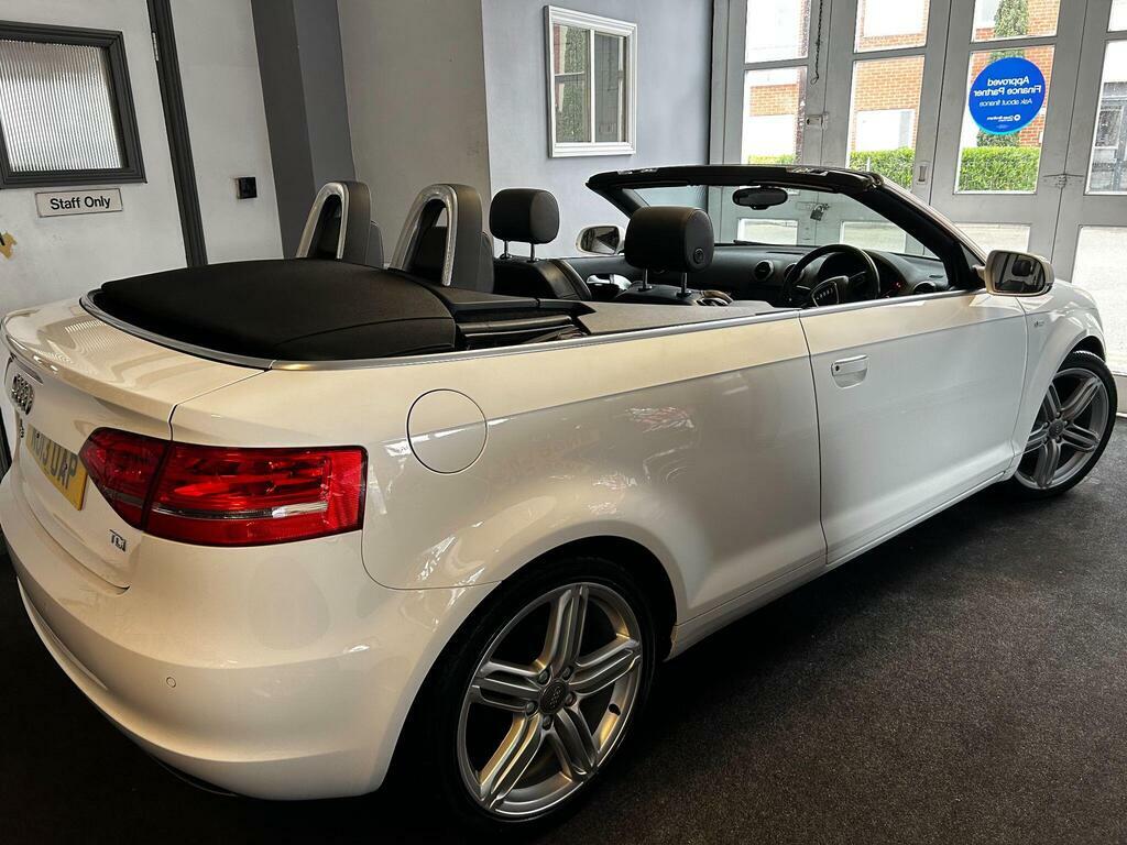 Audi A3 Cabriolet 2.0 Tdi S Line Final Edition Euro 5 S S White #6
