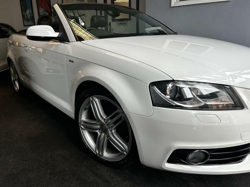 Audi A3 Cabriolet 2.0 Tdi S Line Final Edition Euro 5 S S White