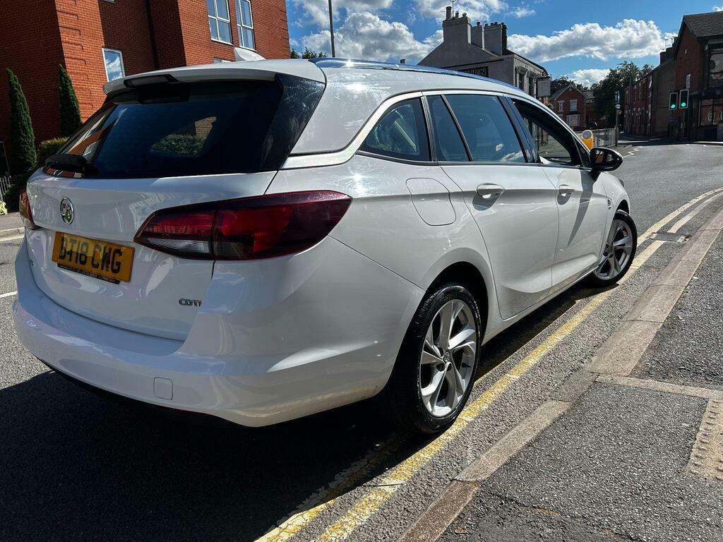 Vauxhall Astra 1.6 Cdti Blueinjection Sri Nav Sports Tourer Euro White #6