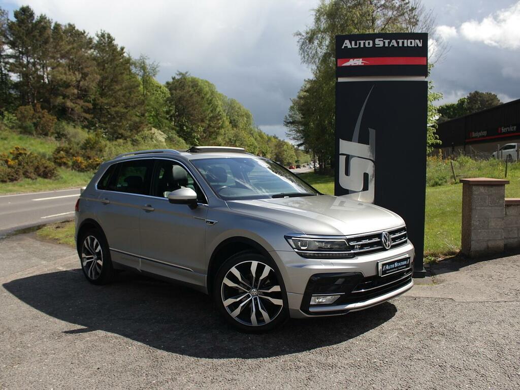 Volkswagen Tiguan 2.0 Tdi Bluemotion Tech R-line 4Motion Euro 6 Ss Silver