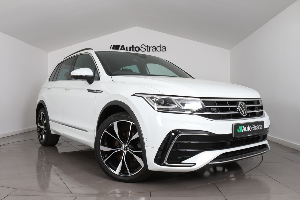 Volkswagen Tiguan R-line Tdi Dsg White