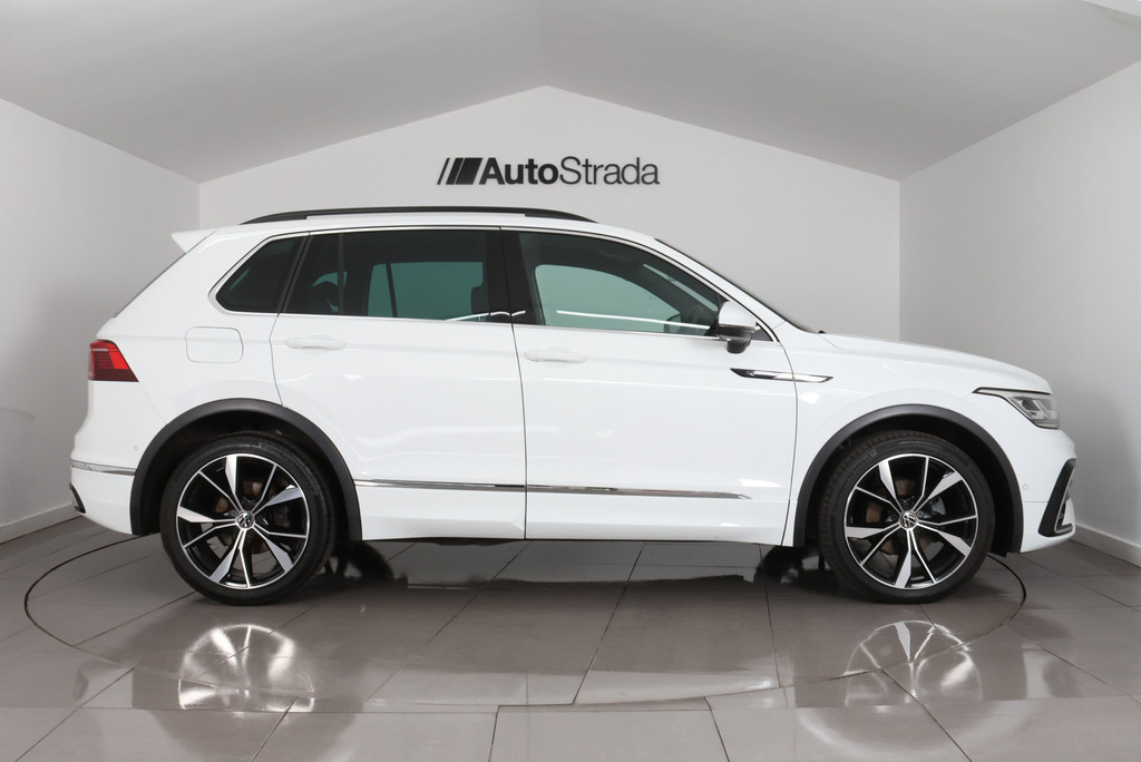 Volkswagen Tiguan R-line Tdi Dsg KN23PHO White #4