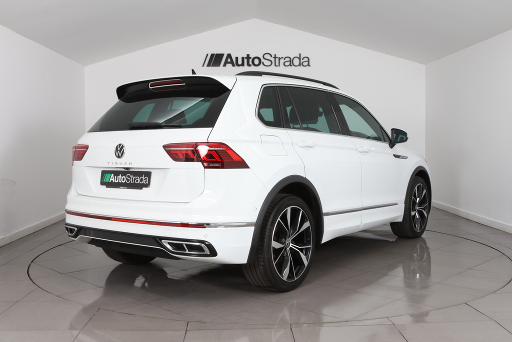 Volkswagen Tiguan R-line Tdi Dsg KN23PHO White #5
