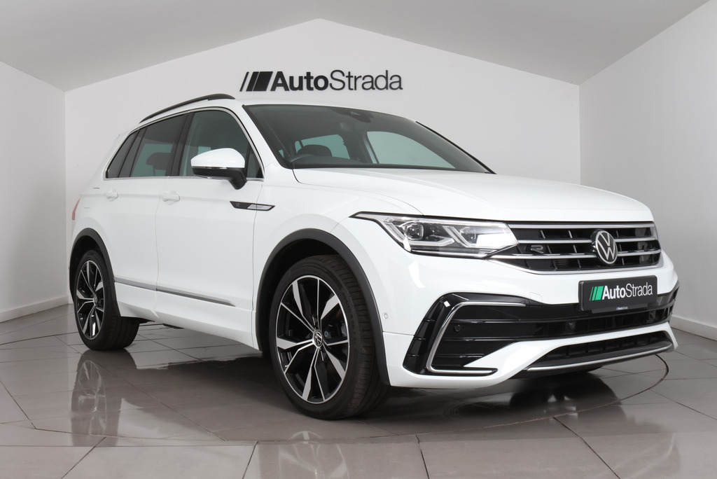 Volkswagen Tiguan R-line Tdi Dsg KN23PHO White #3