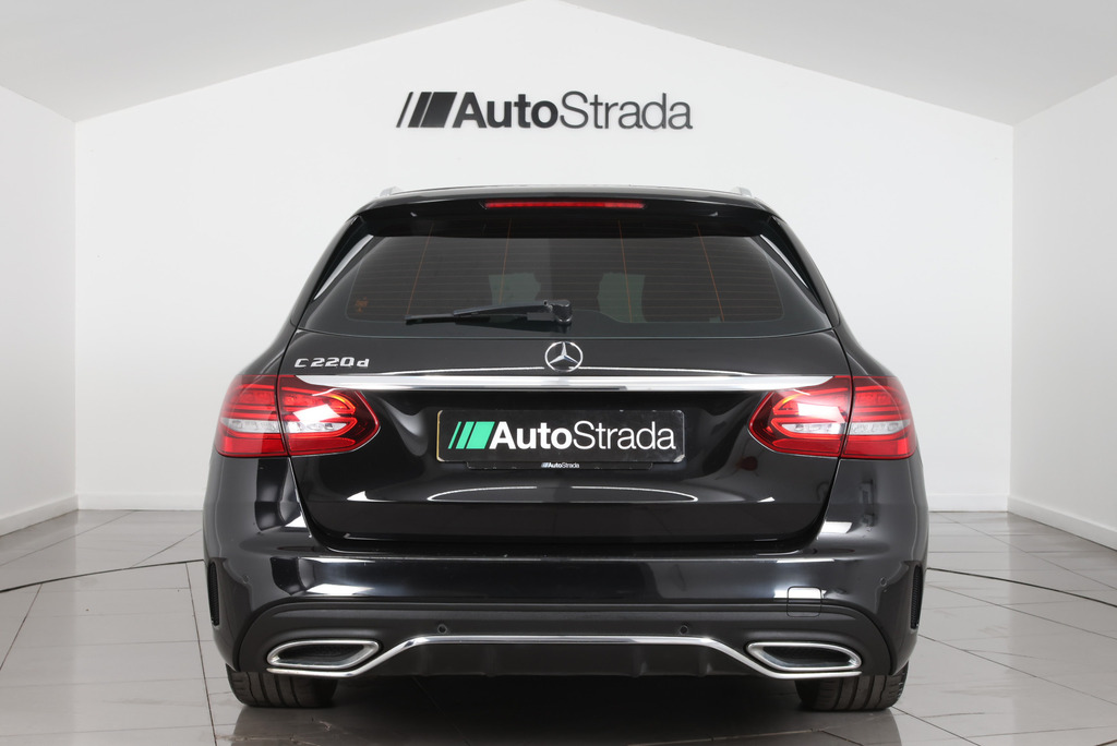 Mercedes-Benz C Class C 220 D Amg Line Premium FD68XAX Black #6
