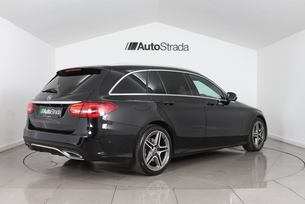 Mercedes-Benz C Class C 220 D Amg Line Premium FD68XAX Black #5