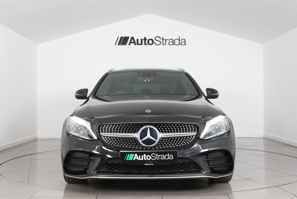 Mercedes-Benz C Class C 220 D Amg Line Premium FD68XAX Black #2