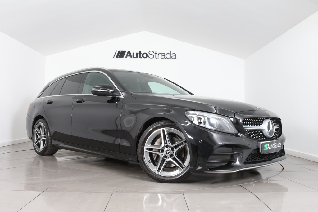 Mercedes-Benz C Class C 220 D Amg Line Premium Black
