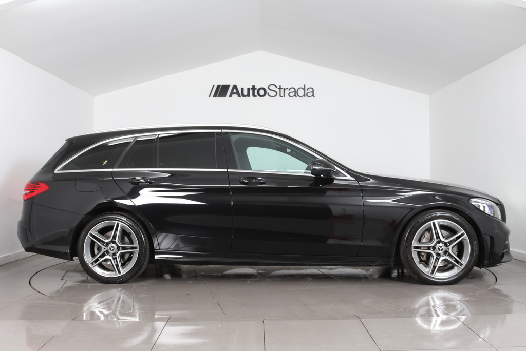 Mercedes-Benz C Class C 220 D Amg Line Premium FD68XAX Black #4