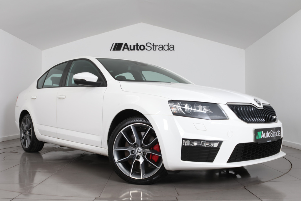 Skoda Octavia 2.0 Tdi Vrs White
