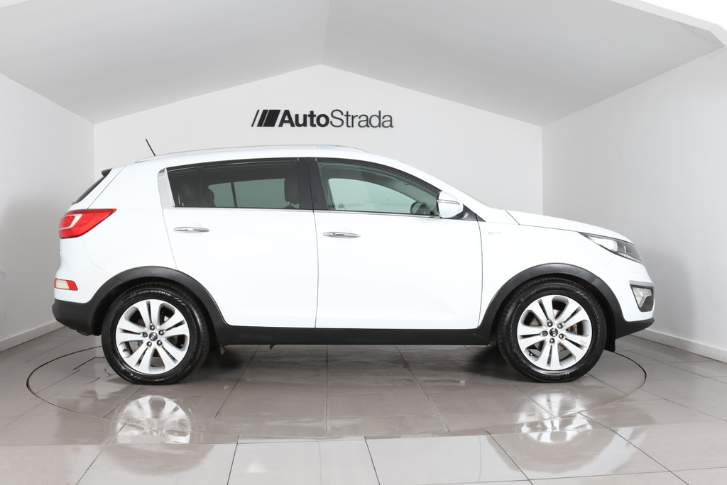 Kia Sportage Kx-4 Crdi White #4