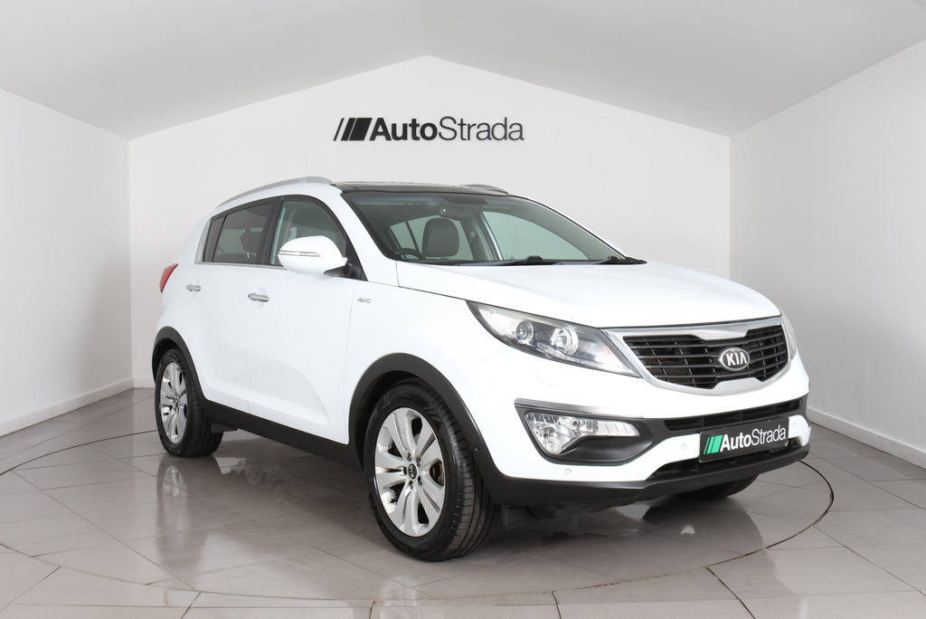 Kia Sportage Kx-4 Crdi White #3
