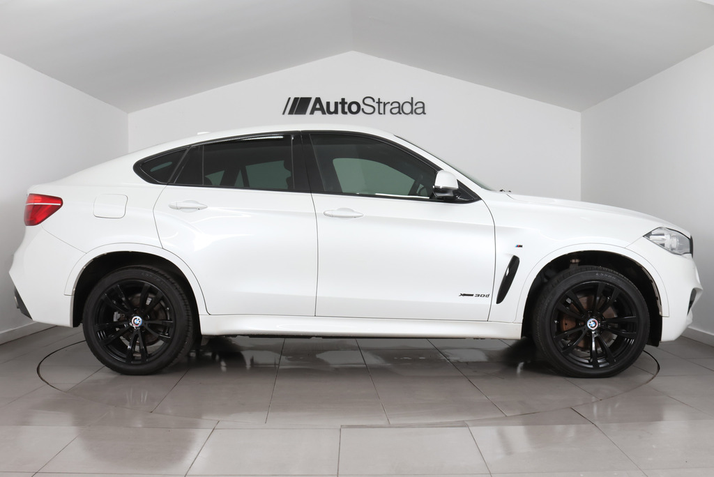 BMW X6 Xdrive30d M Sport White #4